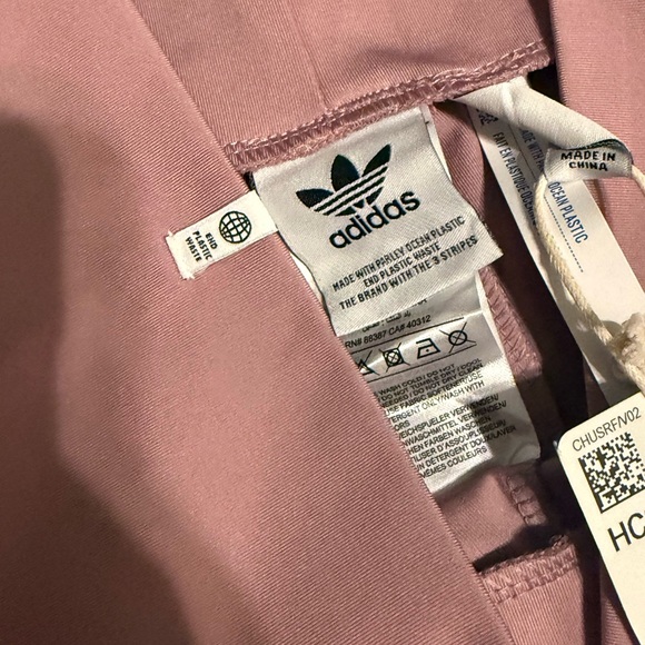 adidas Mauve High-Waist Tights - Picture 3 of 8